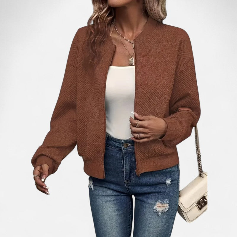 Élan Urbain™ | Veste zippée décontractée pour femme