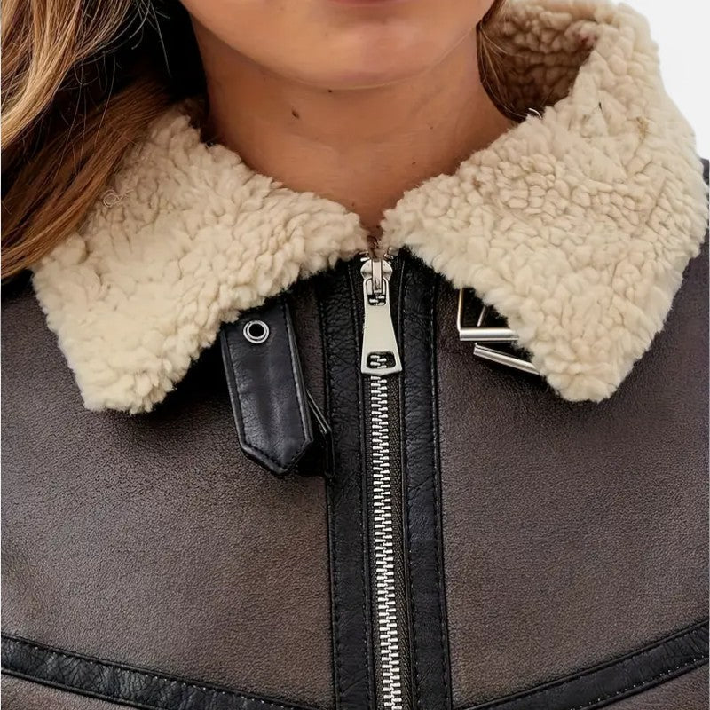 Élan Urbain™ | Blouson biker revisité pour femme