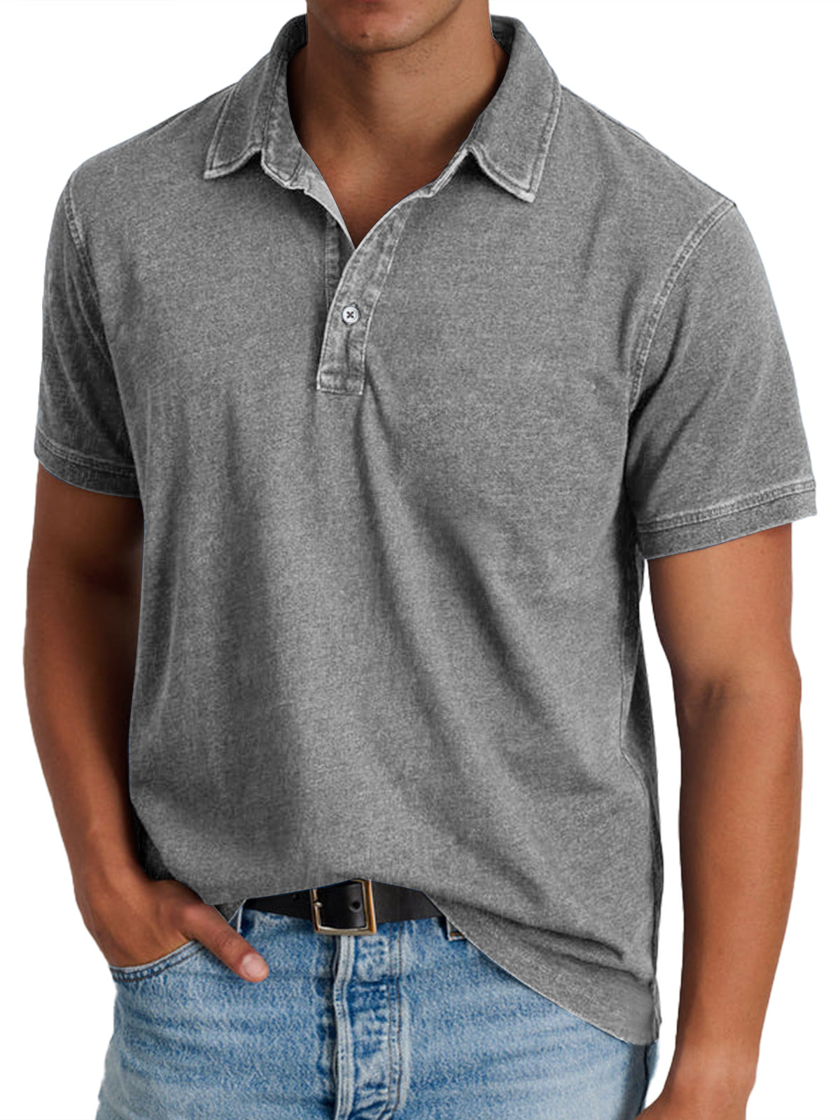 Élan Urbain™ - Polo avec collier pour hommes