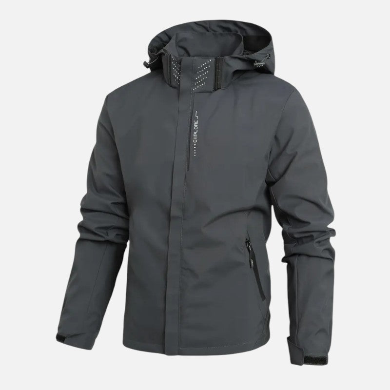 Élan Urbain™ | Manteau coupe-vent décontracté pour homme