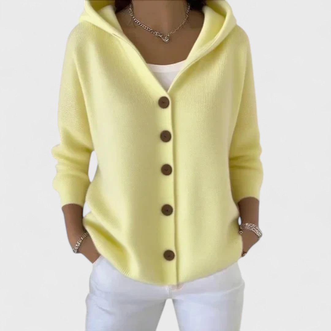 Élan Urbain™ | Élégant cardigan à capuche