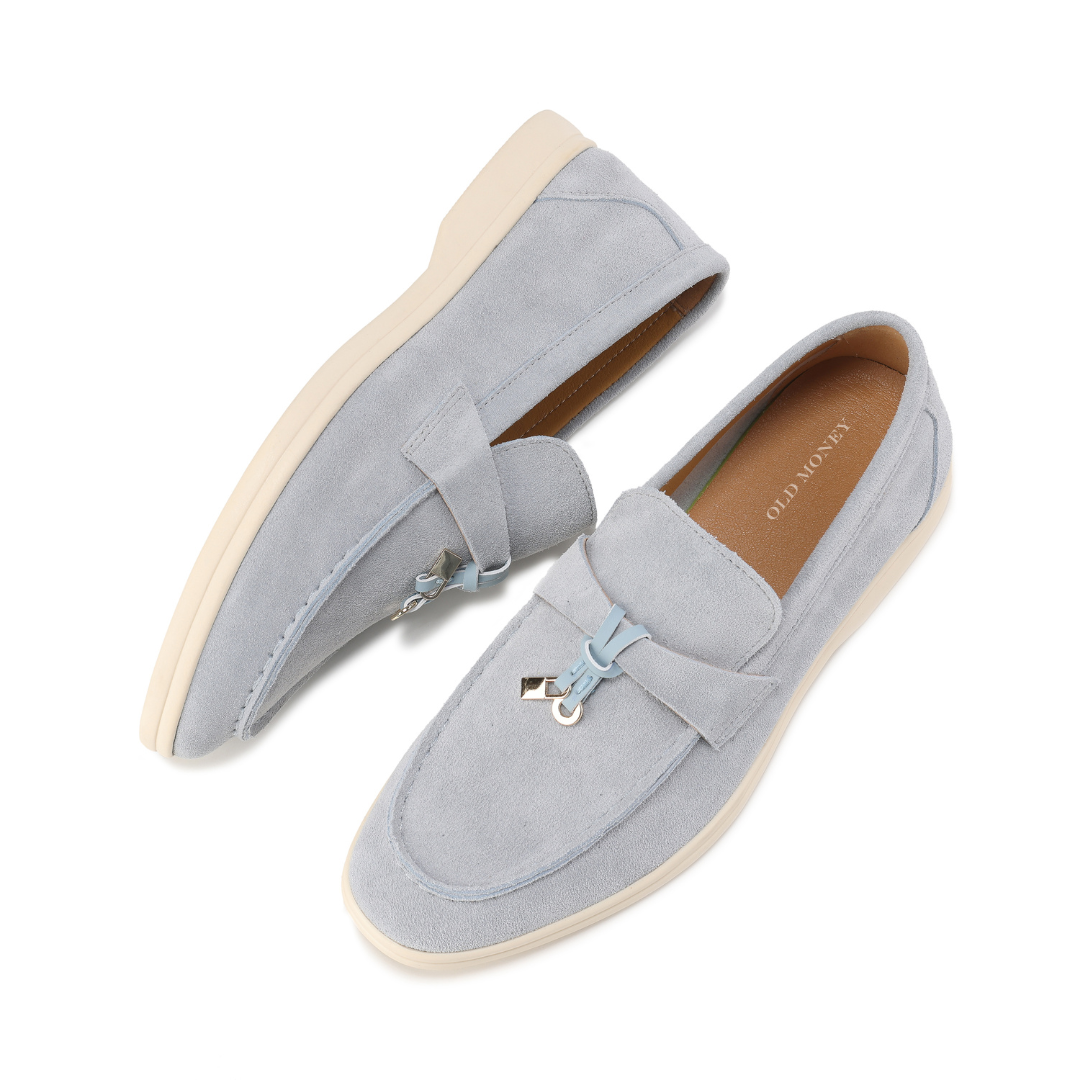 Élan Urbain™ | Mocassins en daim Old Money
