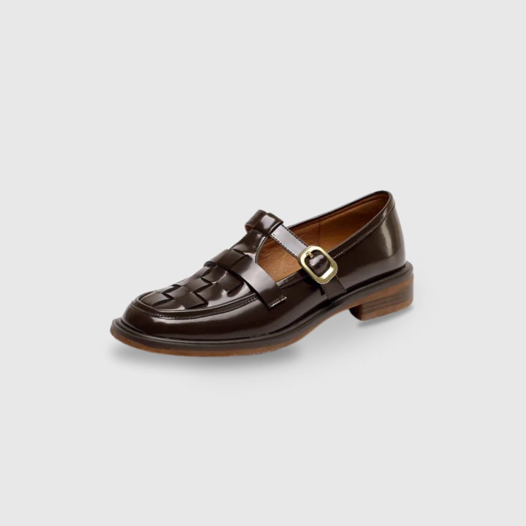 Élan Urbain™ | Mary Janes Lumerra Rétro Flats