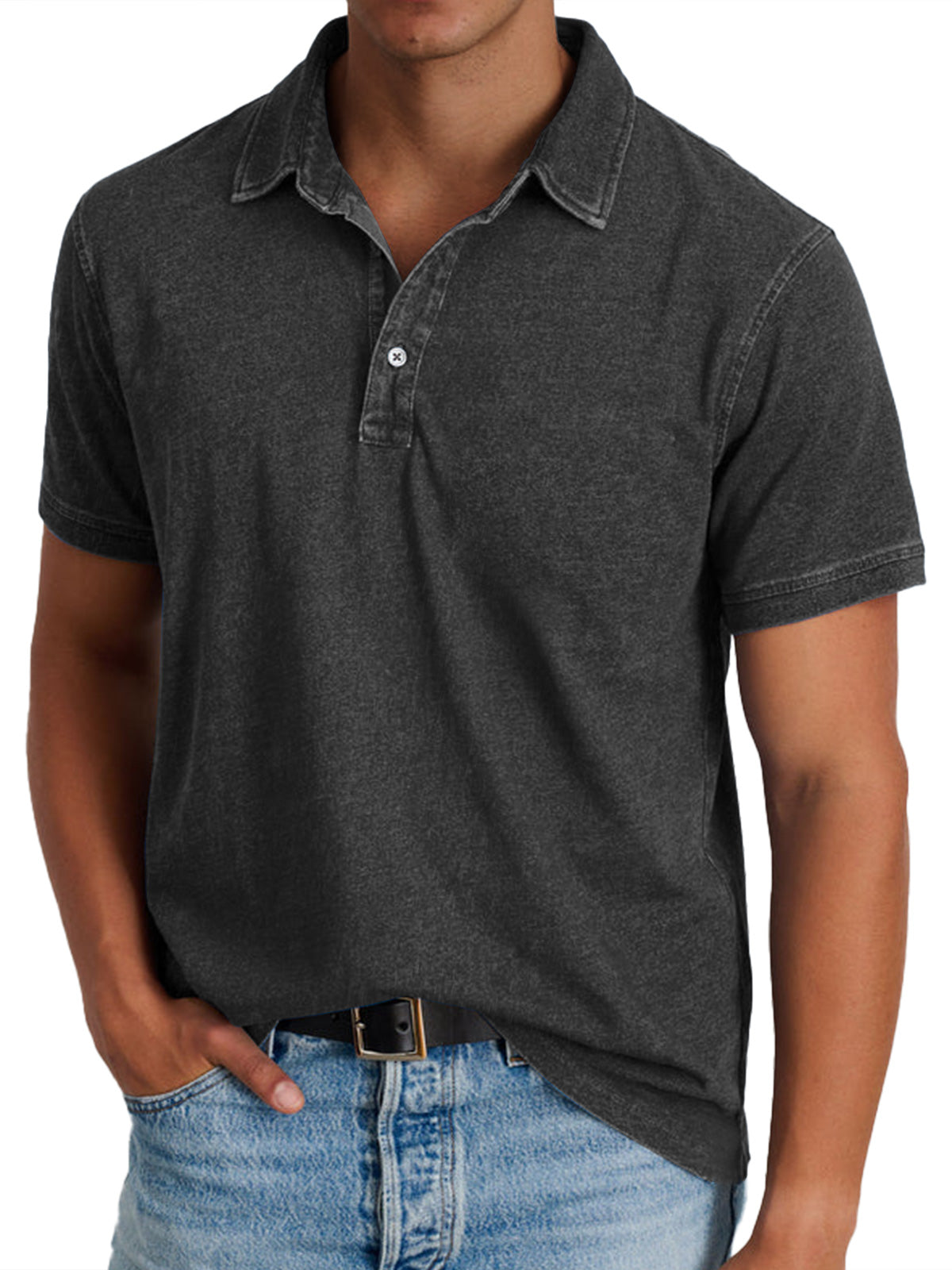 Élan Urbain™ - Polo avec collier pour hommes