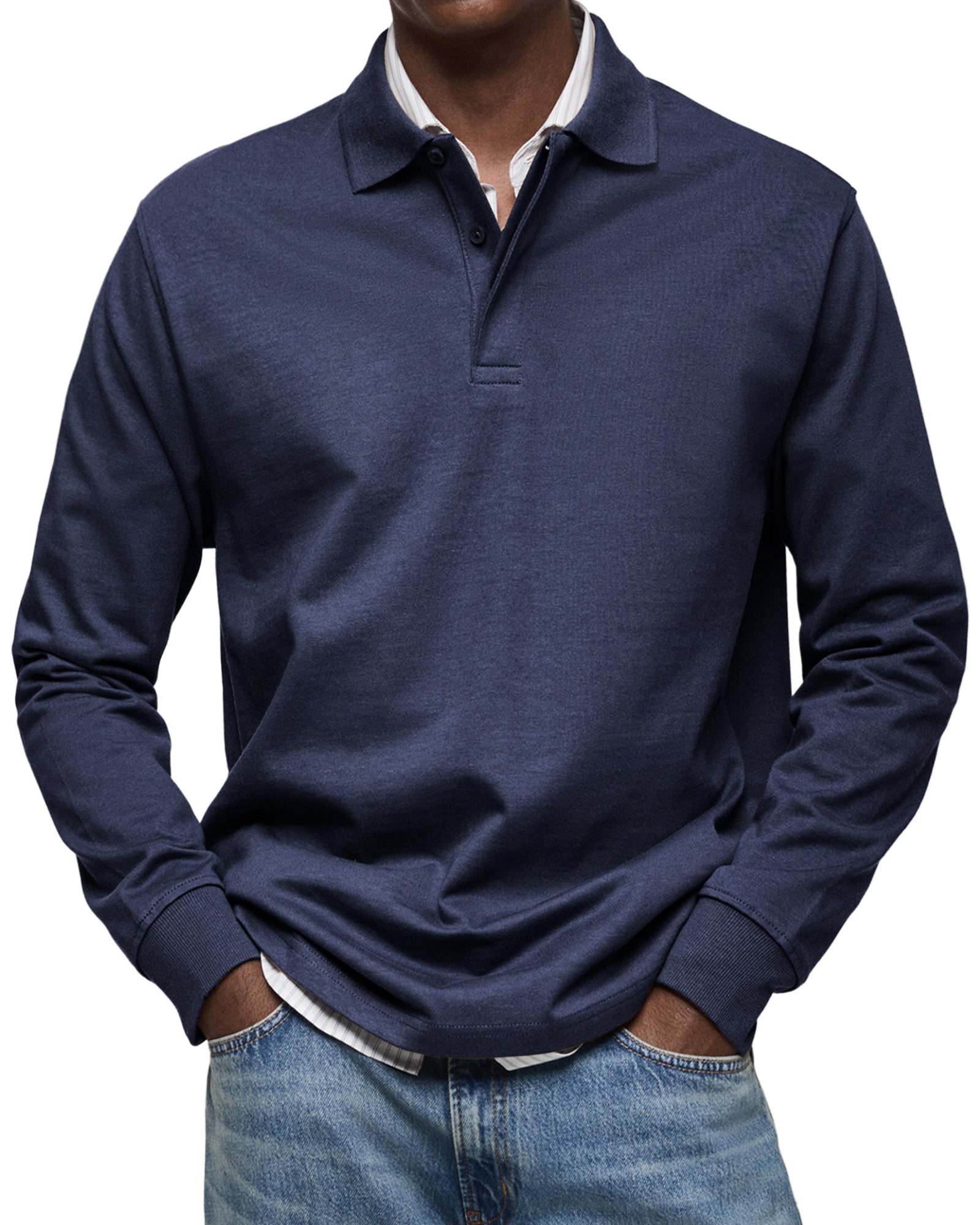 Élan Urbain™ | Polo Luxe à Manches Longues