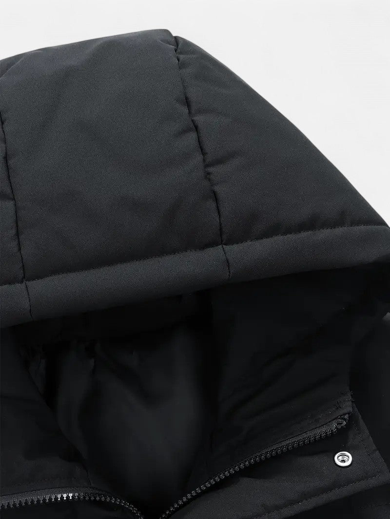 Élan Urbain™ | Veste d'hiver à capuche pour homme