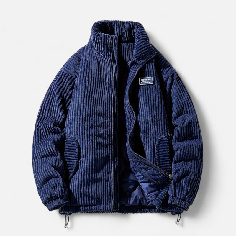 Élan Urbain™ | Veste décontractée à col montant et fermeture zippée