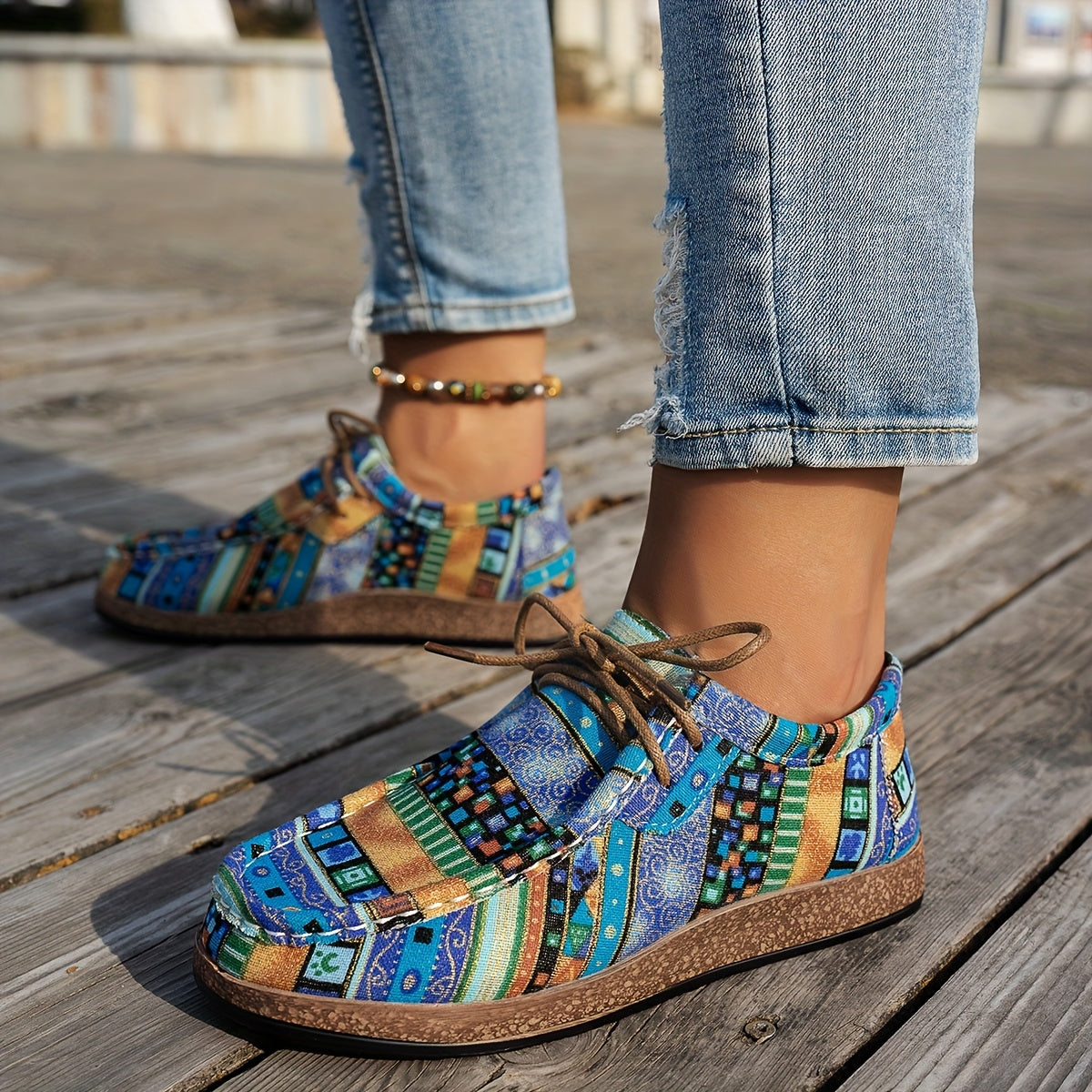 Élan Urbain™ | Chaussures rétro colorées pour femme
