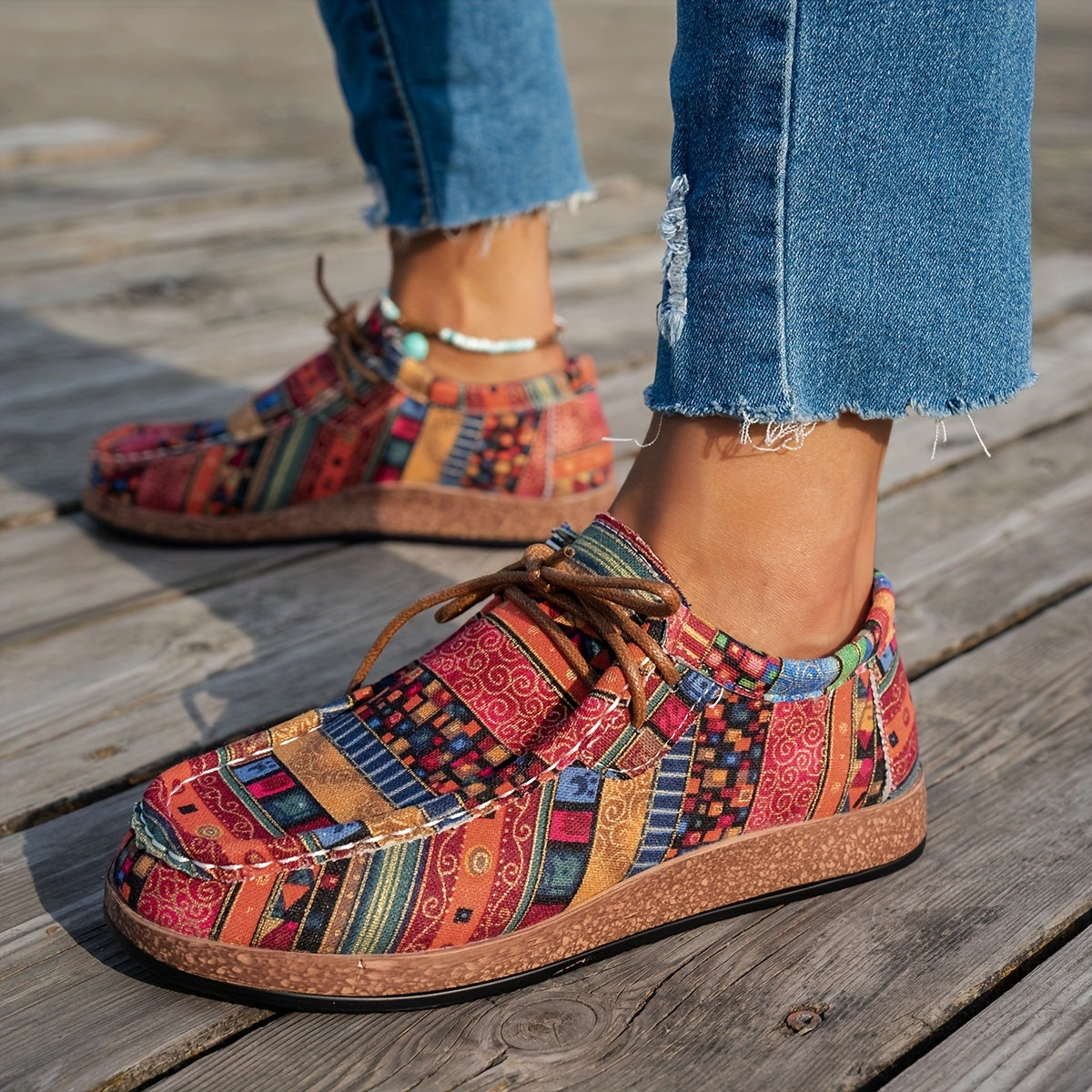 Élan Urbain™ | Chaussures rétro colorées pour femme