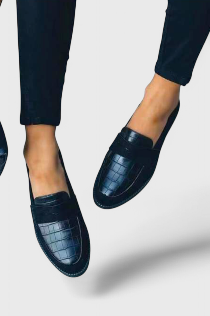 Élan Urbain™ | Mocassins élégants crocodile
