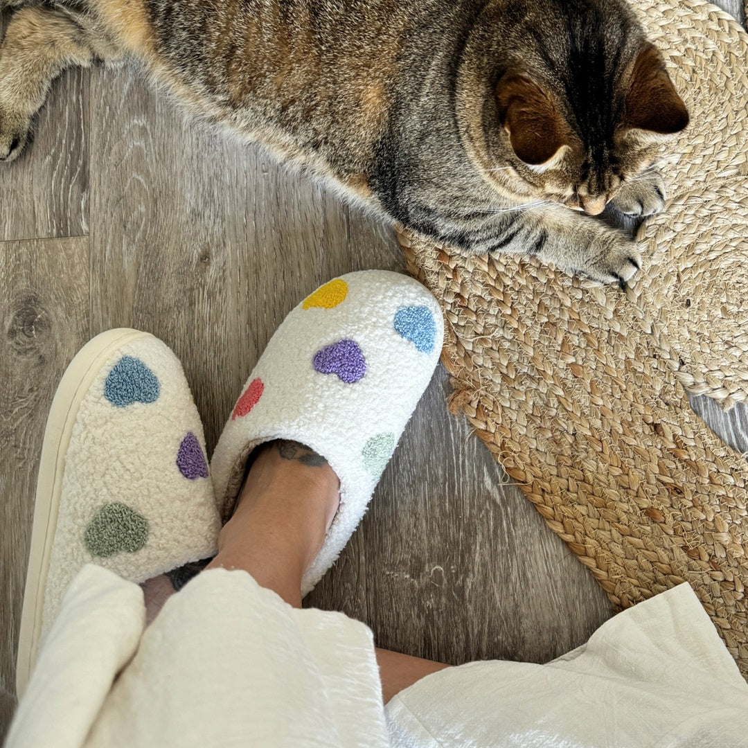 Élan Urbain™ | Chaussons à cœur coloré