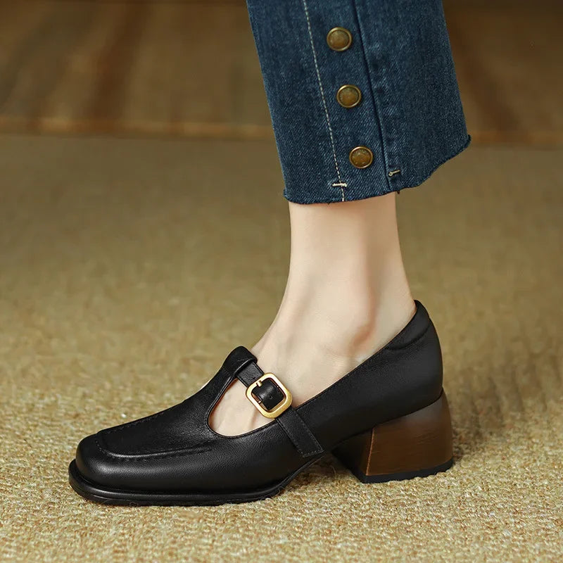 Élan Urbain™ | Mary Janes Ysolenne T-Strap