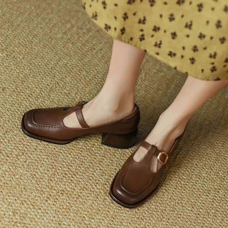 Élan Urbain™ | Mary Janes Ysolenne T-Strap