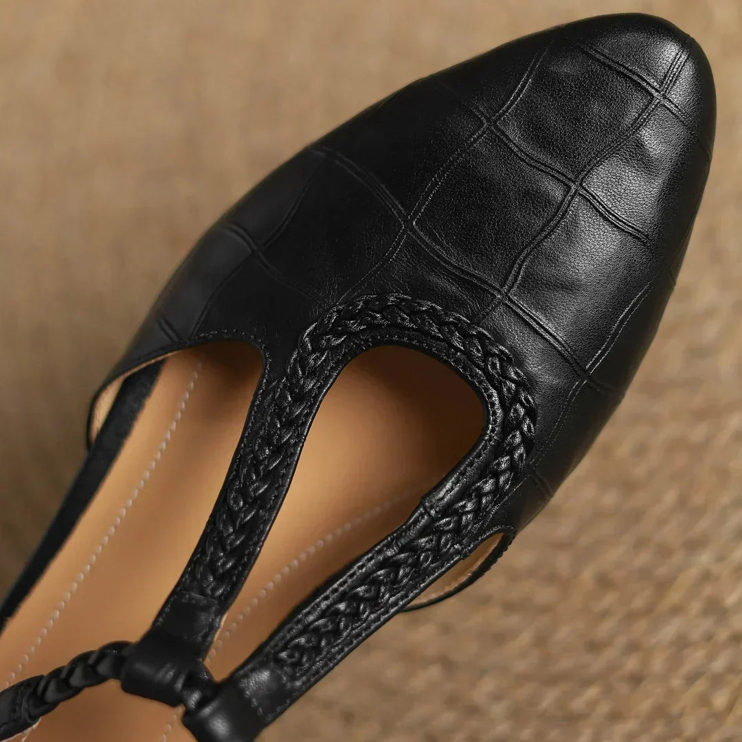 Élan Urbain™ | Mary Janes Kepa Cuir