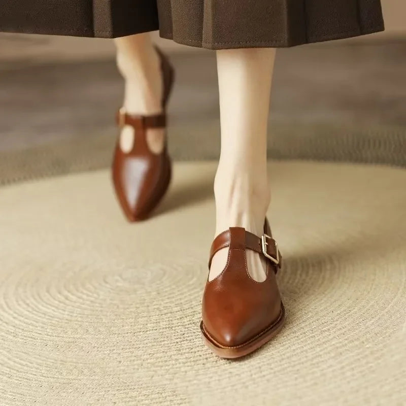 Élan Urbain™ | Mary Janes Leomara Talons Aiguille