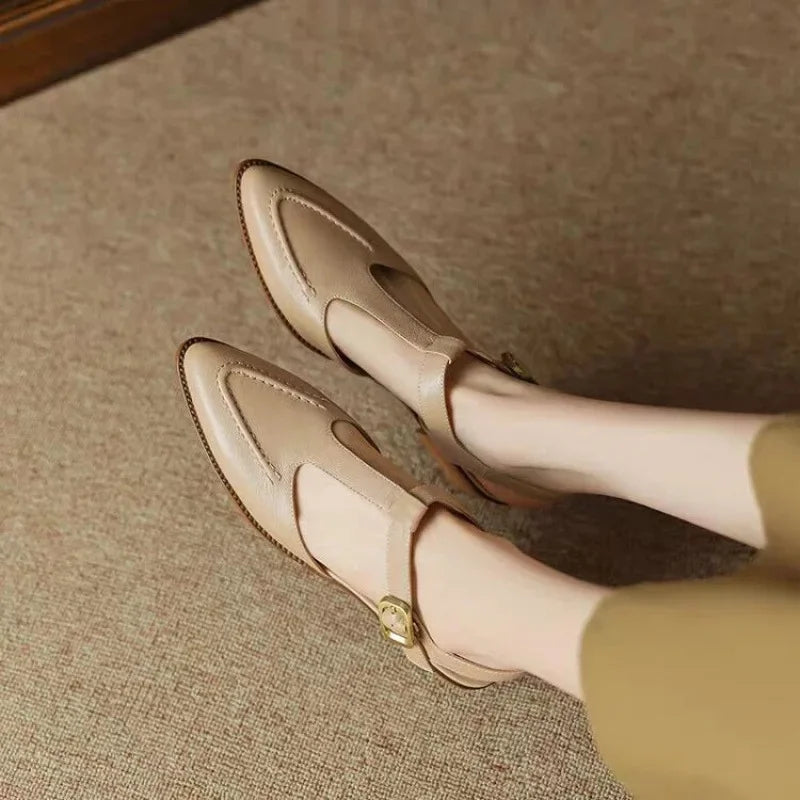 Élan Urbain™ | Mary Janes à Boucle Aurenza
