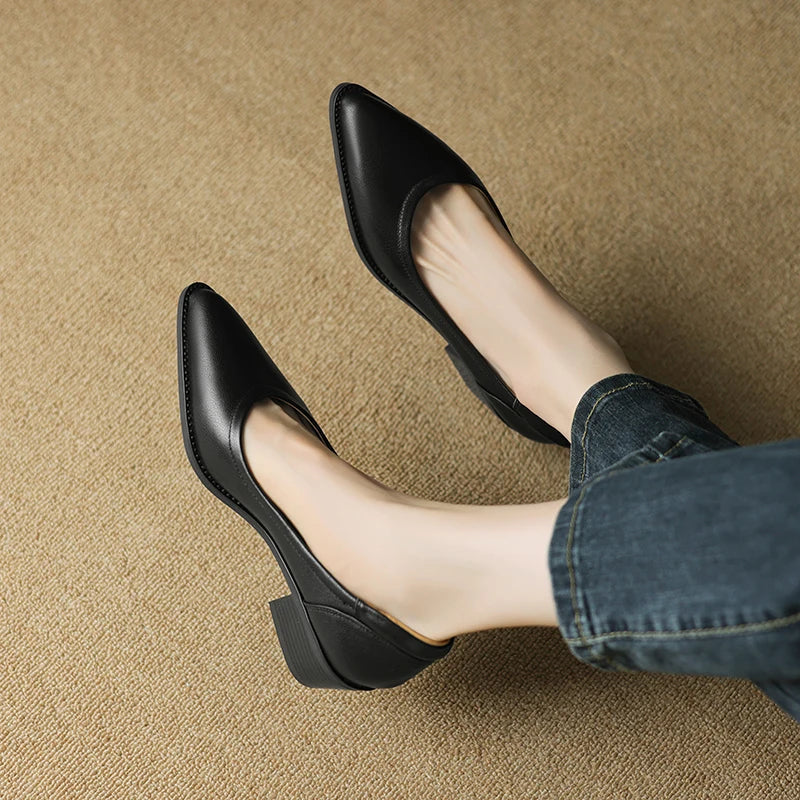 Élan Urbain™ | Mary Janes à Talons Moyens Novalisse