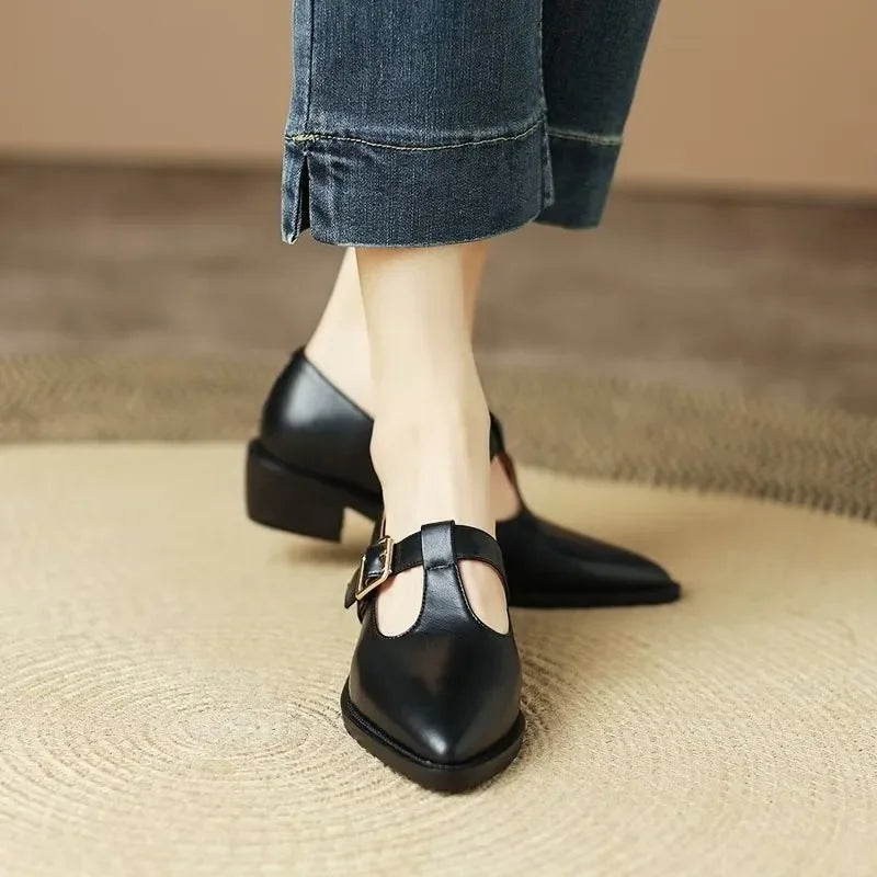 Élan Urbain™ | Mary Janes Leomara Talons Aiguille