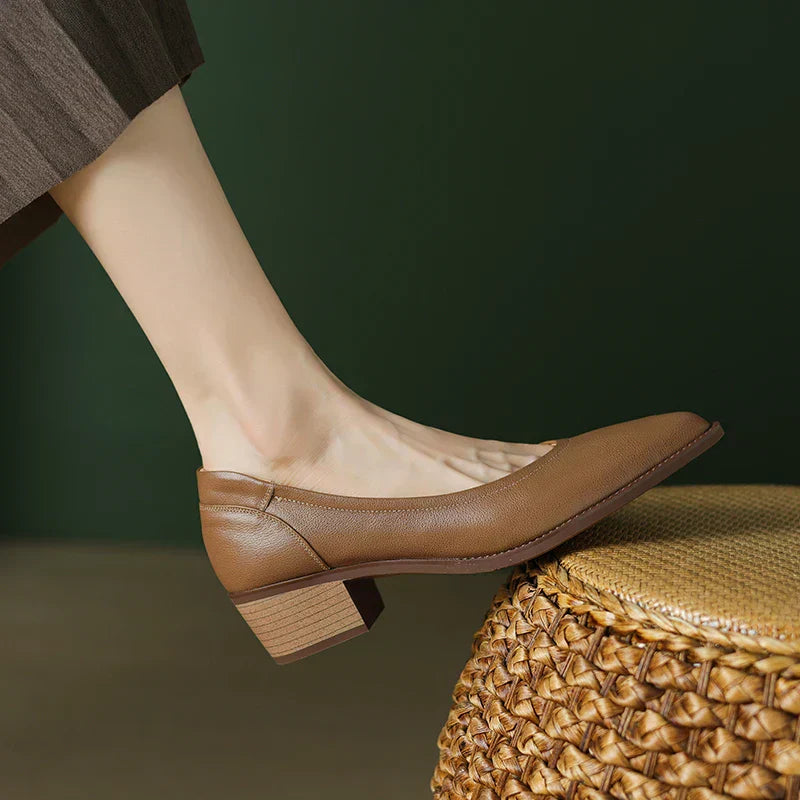 Élan Urbain™ | Mary Janes à Talons Moyens Novalisse