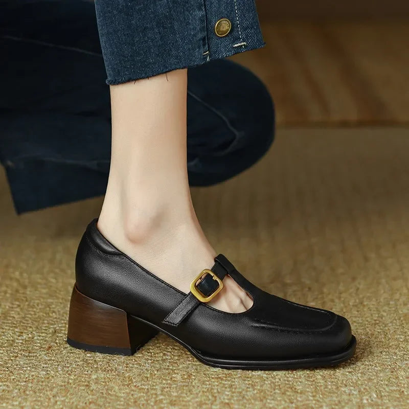 Élan Urbain™ | Mary Janes Ysolenne T-Strap