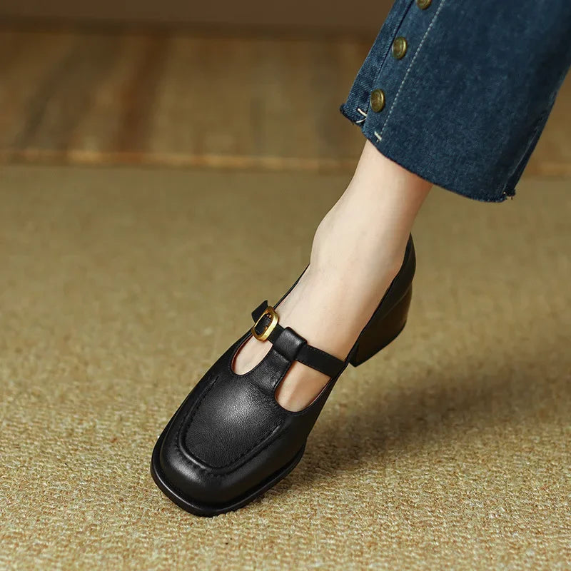 Élan Urbain™ | Mary Janes Ysolenne T-Strap