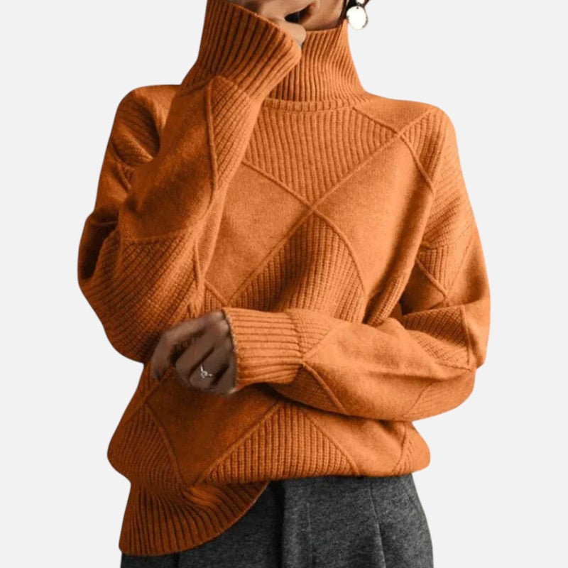 Élan Urbain™ | Pull en cachemire à col roulé