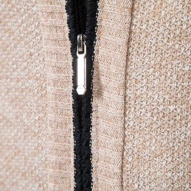 Élan Urbain™ – Gilet Zippé Hiver Doublé Polaire – Chaleur, Confort & Style Classique