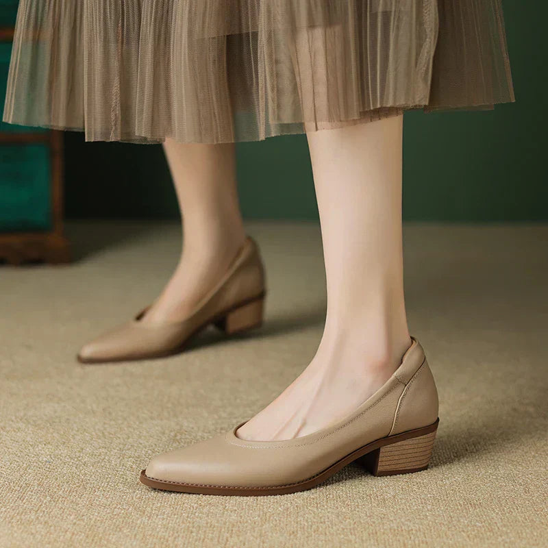 Élan Urbain™ | Mary Janes à Talons Moyens Novalisse