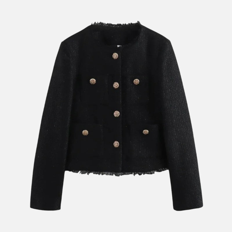 Élan Urbain™ | Veste chic en laine tweed