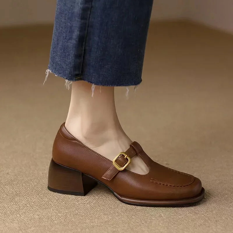 Élan Urbain™ | Mary Janes Ysolenne T-Strap