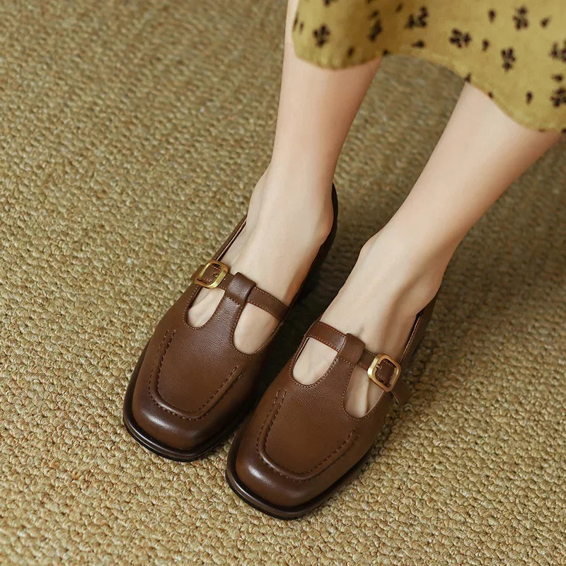 Élan Urbain™ | Mary Janes Ysolenne T-Strap