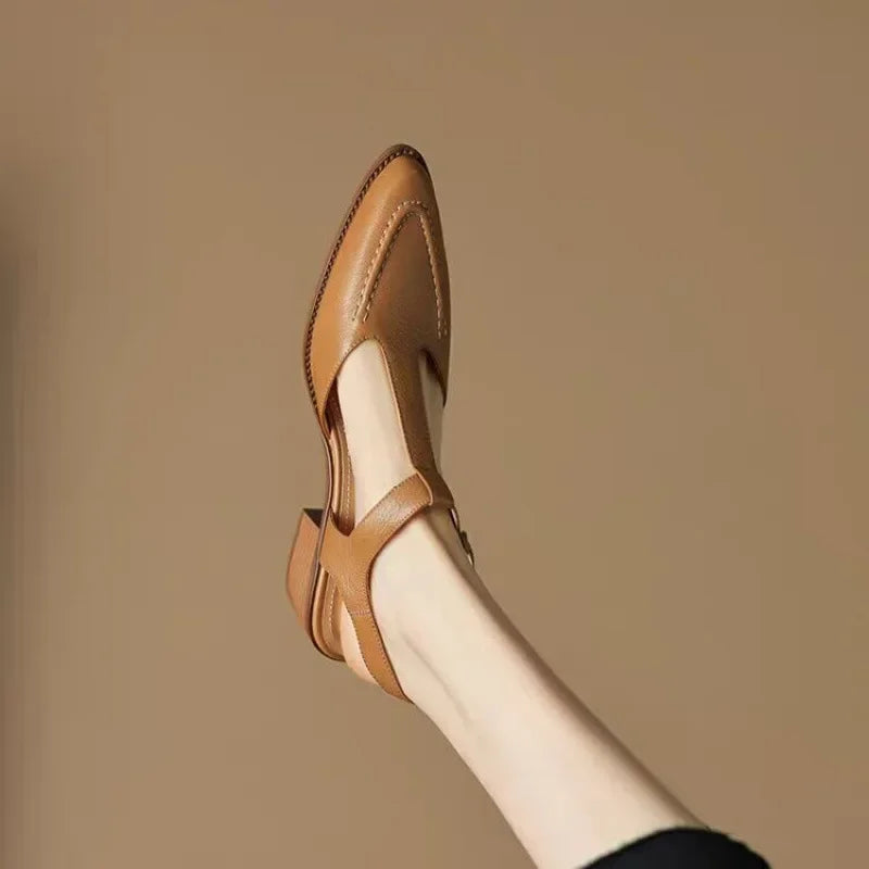 Élan Urbain™ | Mary Janes à Boucle Aurenza