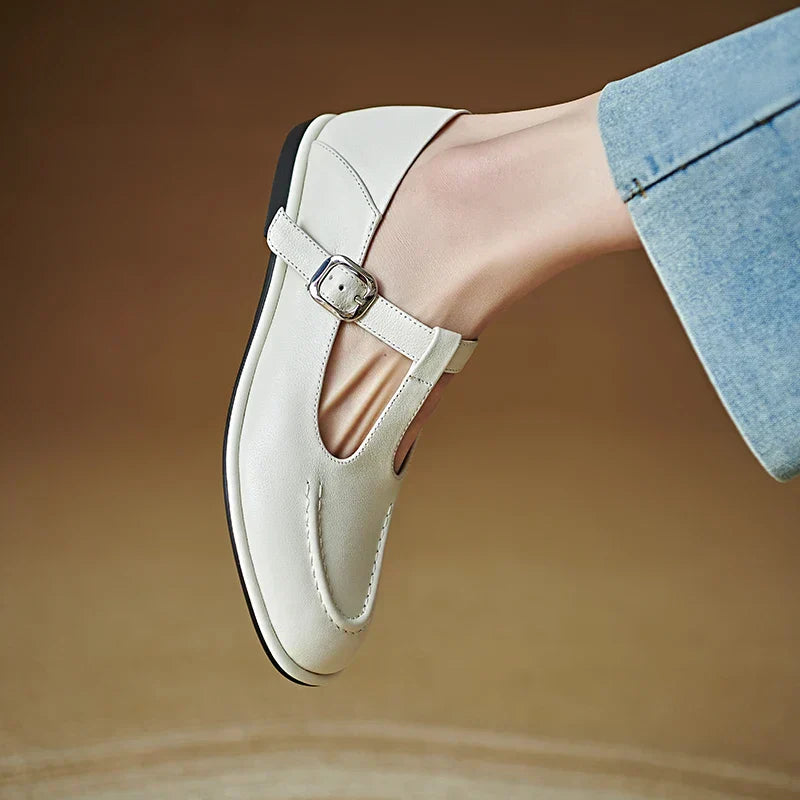 Élan Urbain™ | Mary Janes Escarpins à Talons Bas