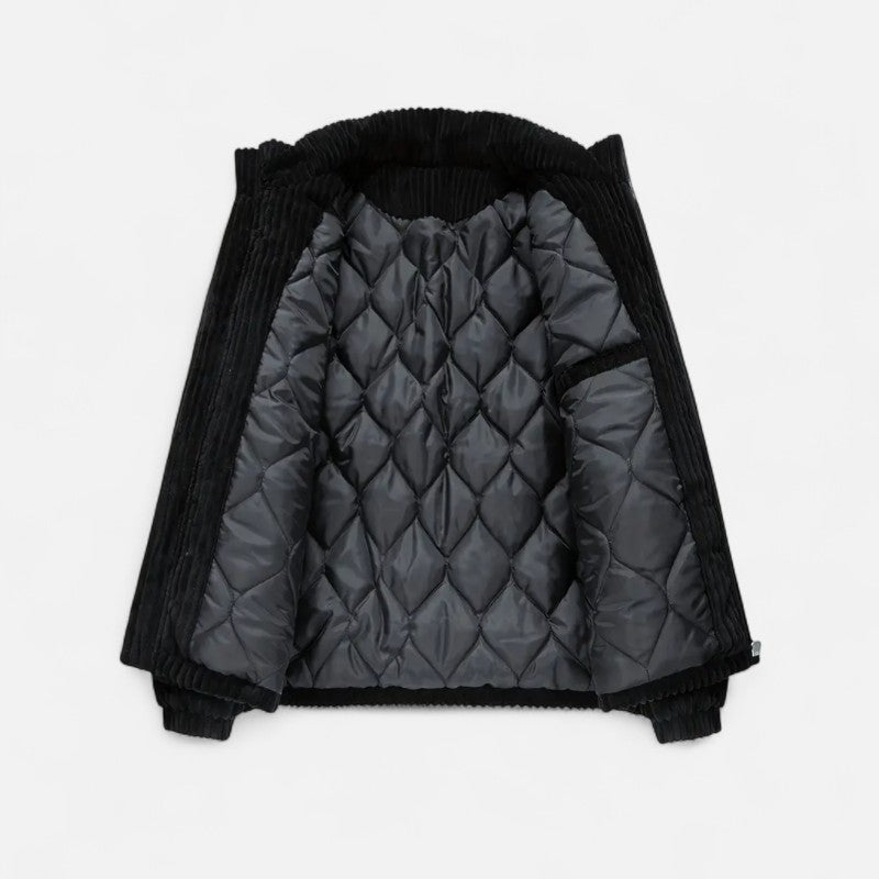 Élan Urbain™ | Veste décontractée à col montant et fermeture zippée