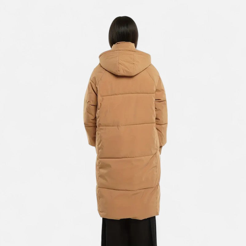 Élan Urbain™ | Doudoune longue classique à capuche pour femme