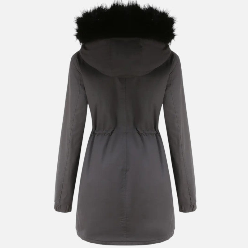 Élan Urbain™ | Manteau parka pour femme doublé en polaire moelleuse