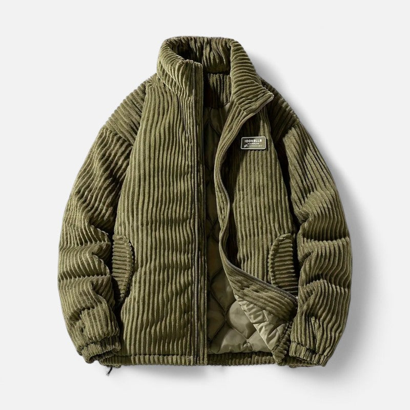 Élan Urbain™ | Veste décontractée à col montant et fermeture zippée