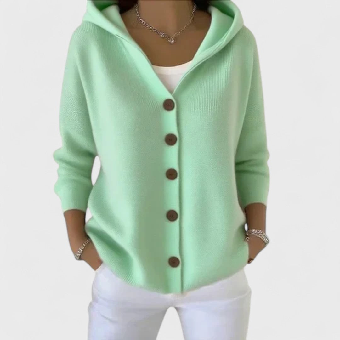 Élan Urbain™ | Élégant cardigan à capuche