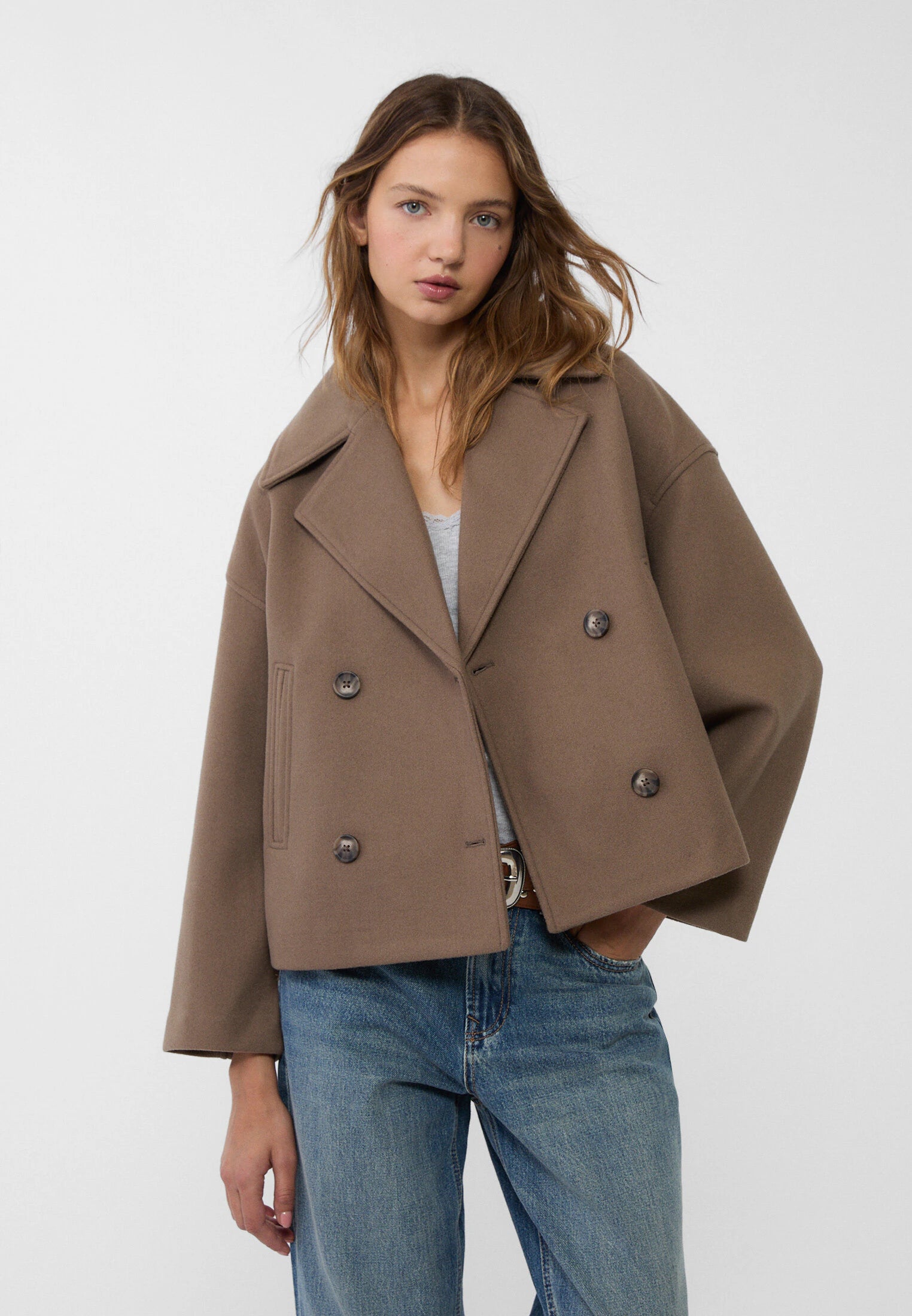 Élan Urbain™ | Manteau Femme Style Double Boutonnage Hiver