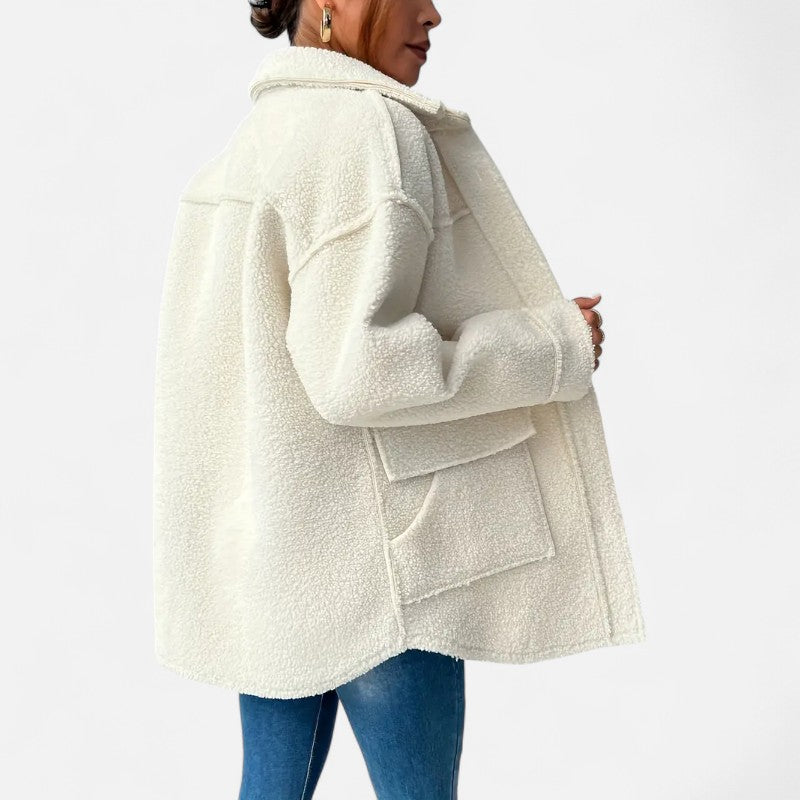 Élan Urbain™ | Veste teddy décontractée pour femme