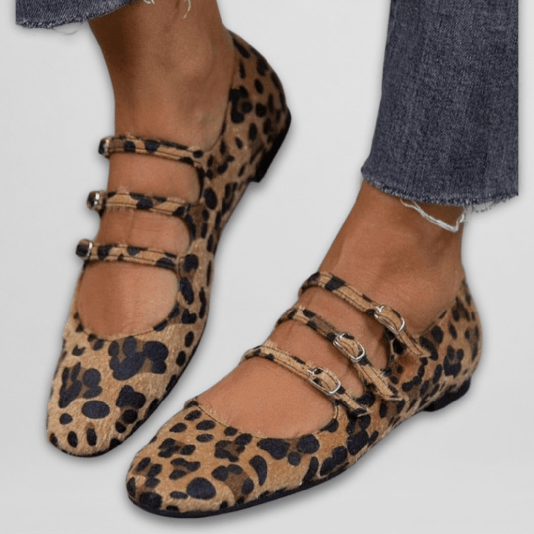 Élan Urbain™ | Mocassins élégants léopard