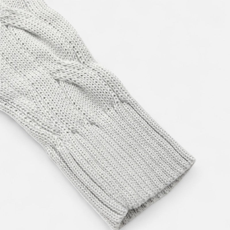 Élan Urbain™ | Pull à demi-zip en maille torsadée pour homme
