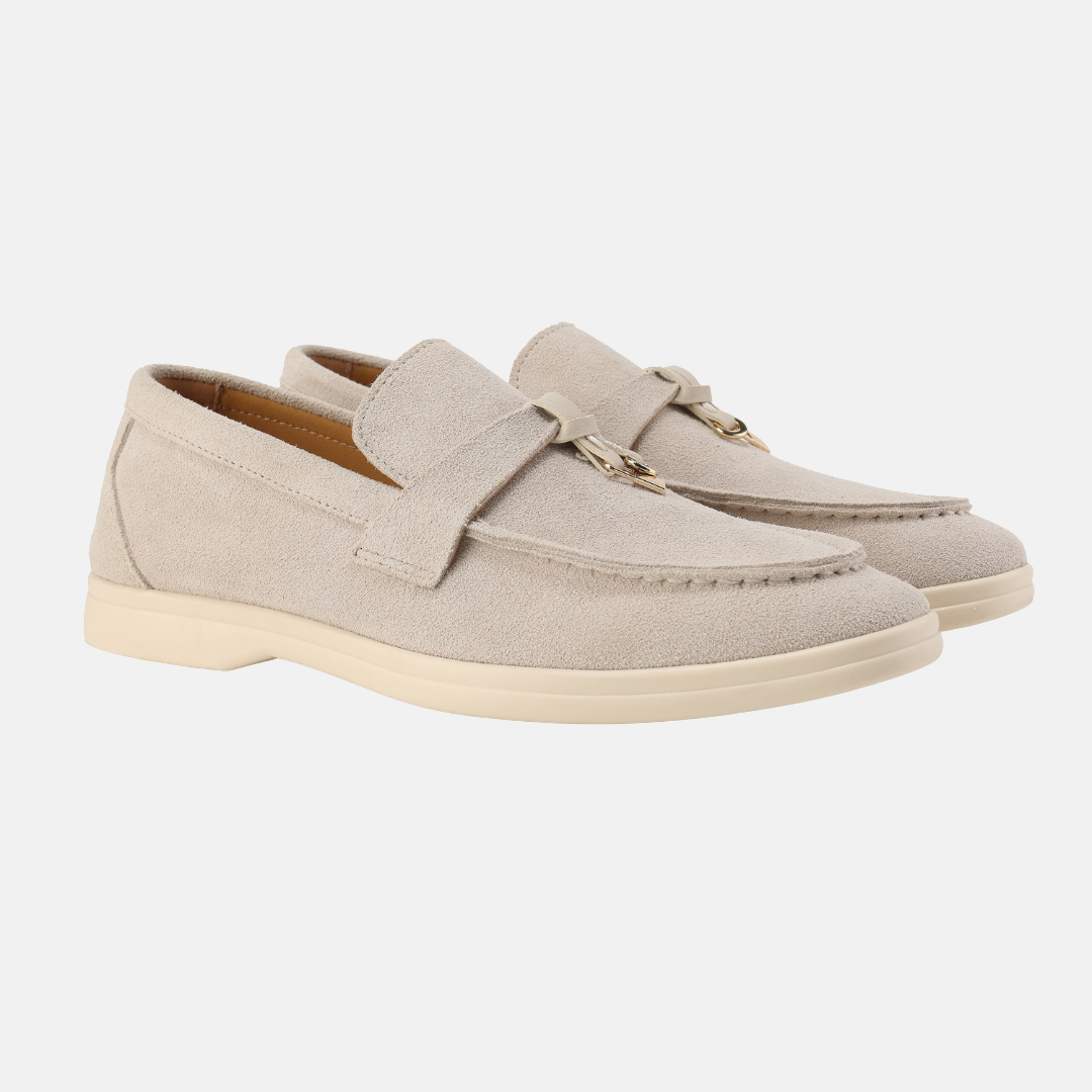 Élan Urbain™ | Mocassins en daim Old Money
