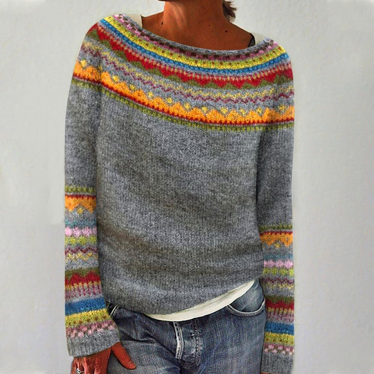 Élan Urbain™ - Pull Rétro Confortable