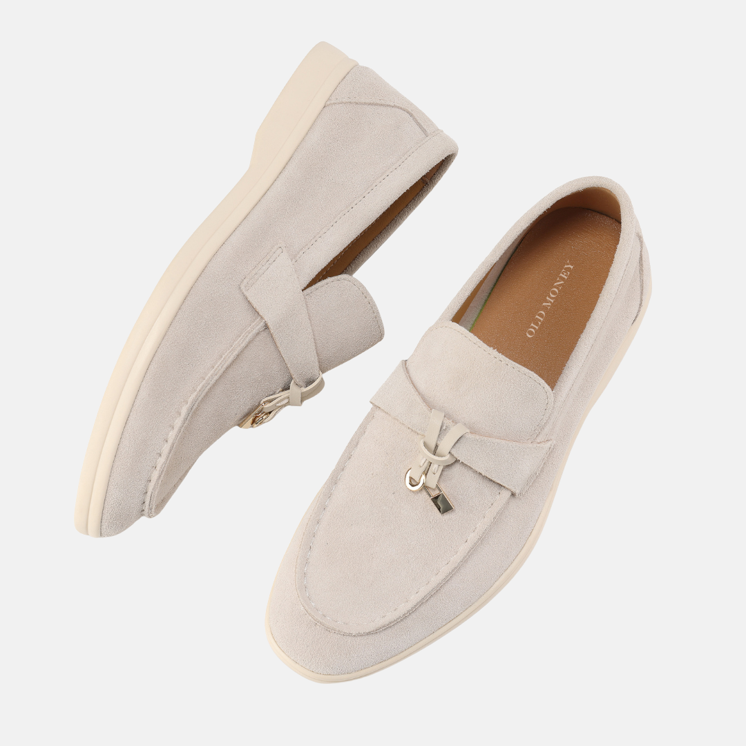 Élan Urbain™ | Mocassins en daim Old Money