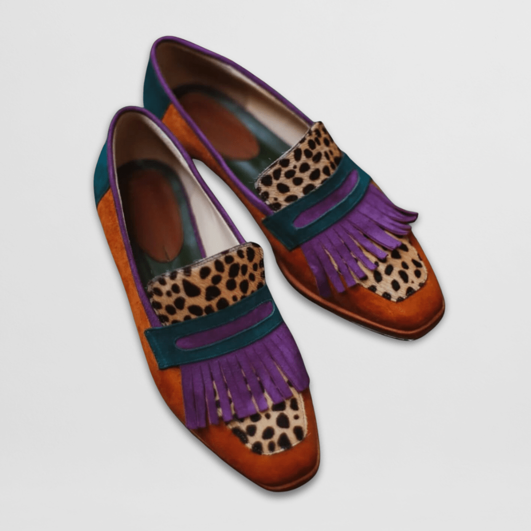 Élan Urbain™ | Mocassins élégants léopard
