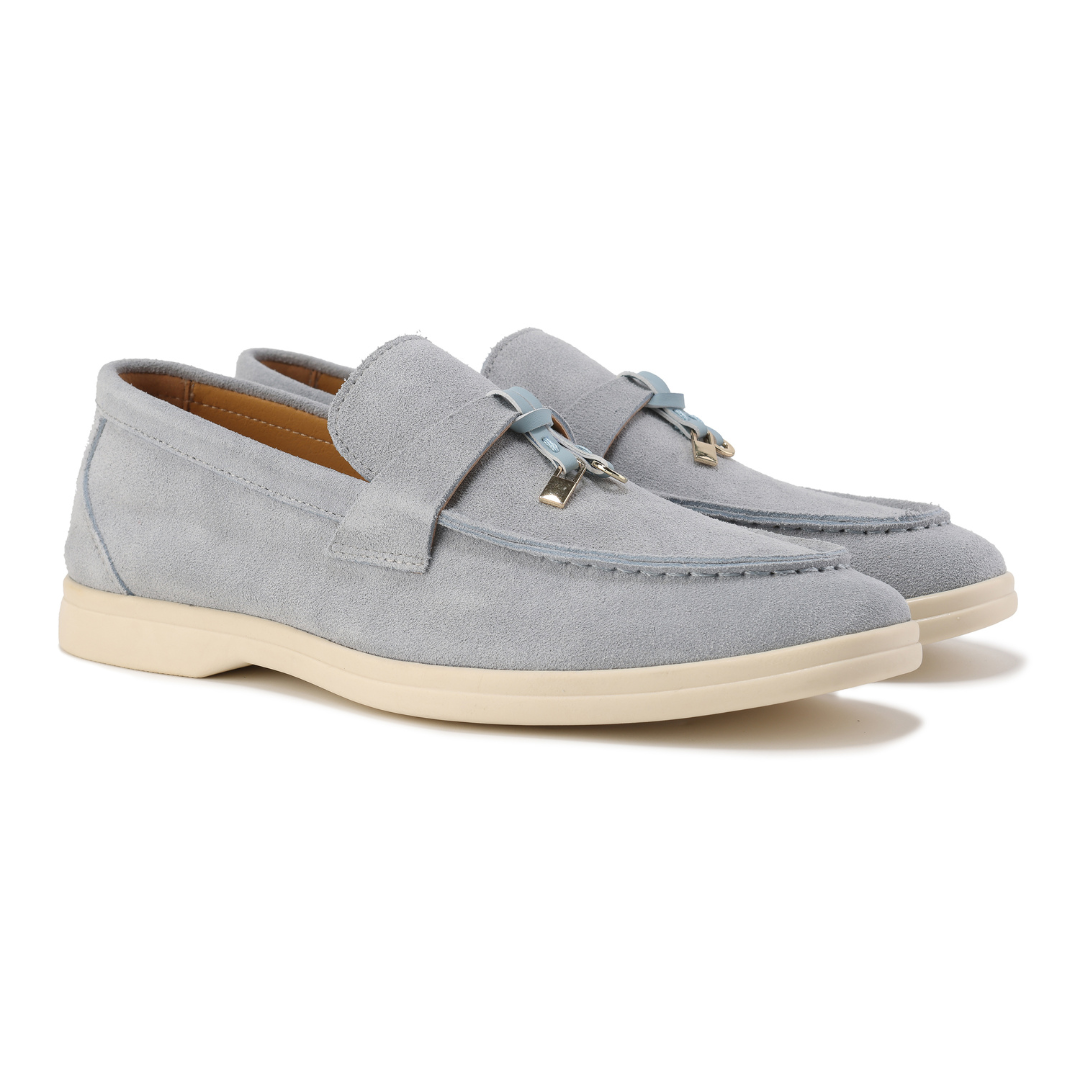 Élan Urbain™ | Mocassins en daim Old Money