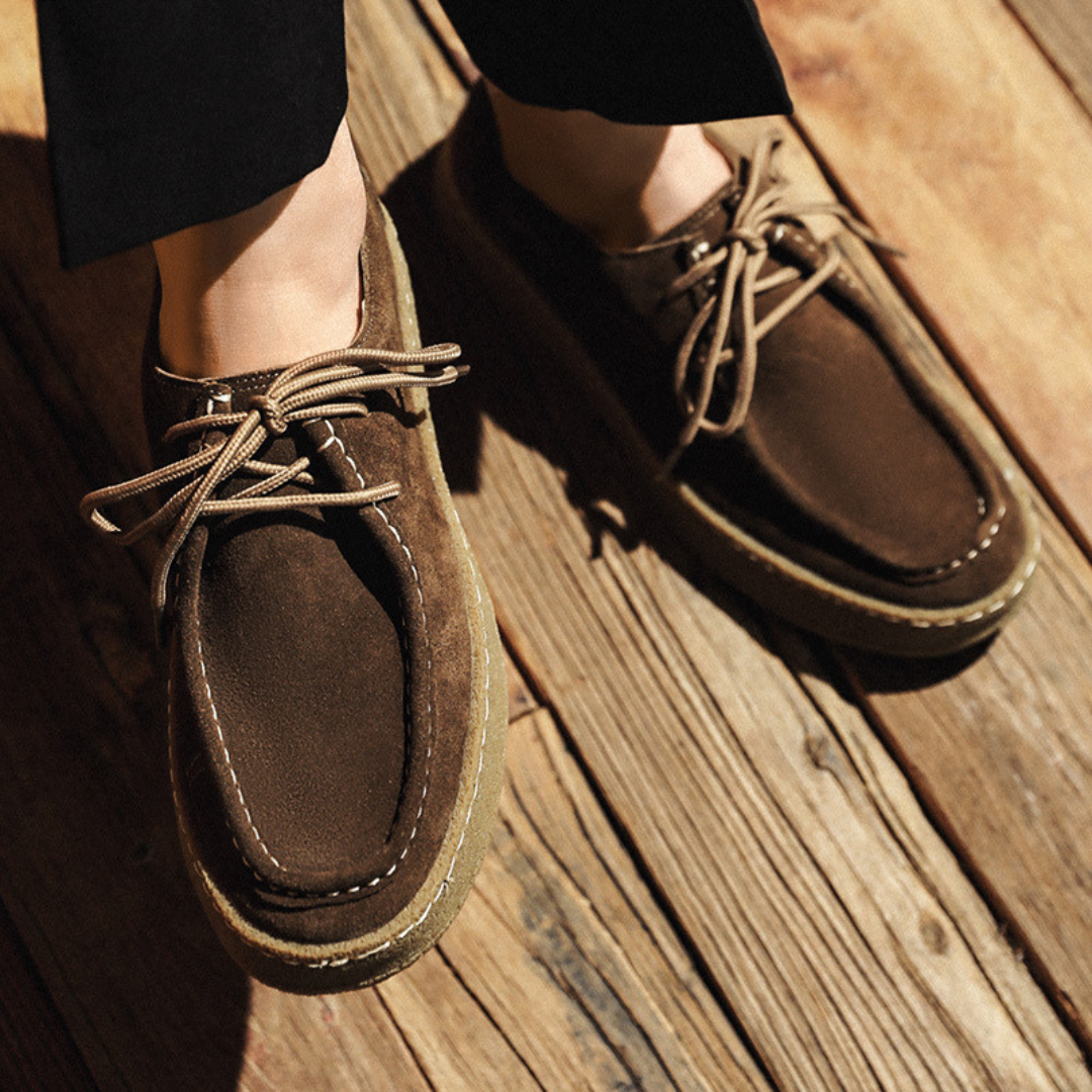 Élan Urbain™ | Chaussures de ville en daim haut de gamme