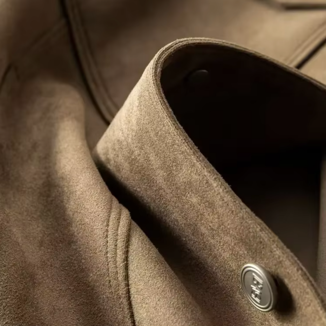 Élan Urbain™ | Veste en Suédine Premium – Élégance Intemporelle & Confort Moderne