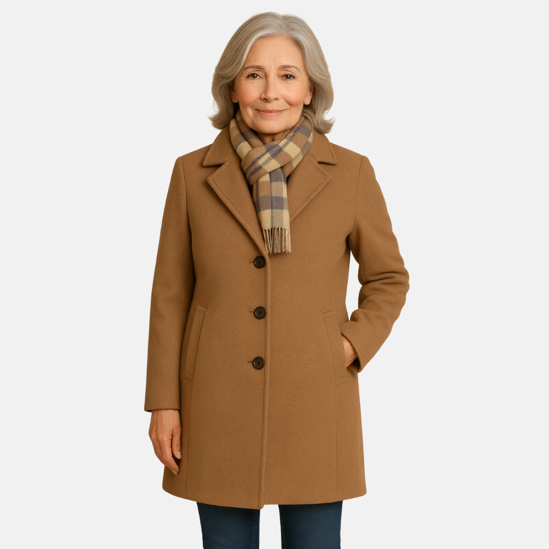 Élan Urbain™ | Manteau classique mi-long à boutons